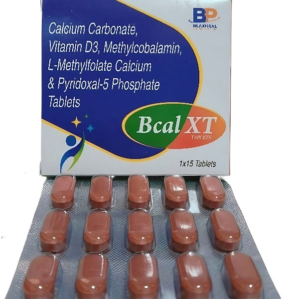 Box of Bcal XT tablets